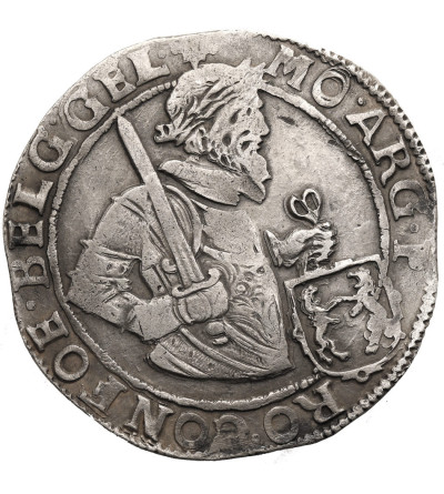 Niderlandy, prowincja Geldria / Gelderland (1581-1795). Talar (Rijksdaalder) 1649, lilia