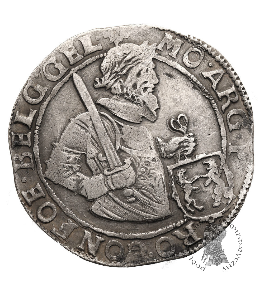 Niderlandy, prowincja Geldria / Gelderland (1581-1795). Talar (Rijksdaalder) 1649, lilia