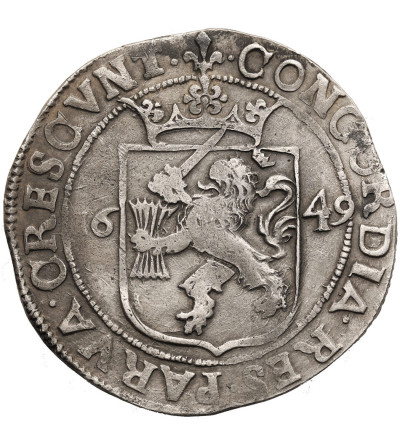 Netherlands, Province Gelderland / Geldern (1581-1795). Thaler (Rijksdaalder) 1649, m.m. Lilly