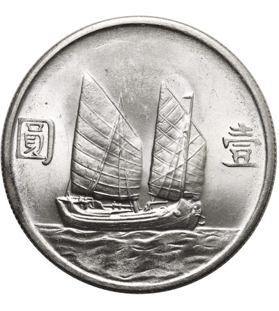 China, Republic. Junk Dollar, YR 23 (1934)