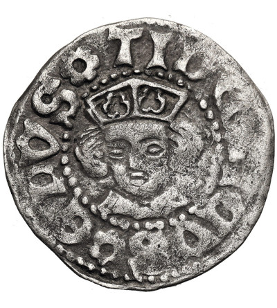 Livonia. Bishopric of Dorpat, Dietrich IV Resler (1413-1441). AR Schilling (Artig) ND (c. 1422-1441), Dorpat (Tartu) Mint