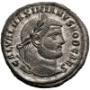 Cesarstwo Rzymska. Galeriusz, 293-311 AD. Follis (Nummus), 297-298 AD, Heraclea, Genius - GENIO POPULI ROMANI
