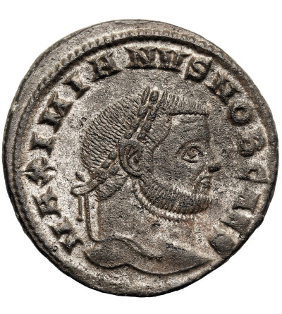 Roman Empire. Galerius, 293-311 AD. Follis (Nummus), 299 AD, Siscia Mint, Genius - GENIO POPULI ROMANI