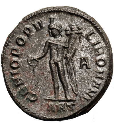 Roman Empire. Maximianus (Maximianus Herculius), first reign, 286-305 AD. Follis, 299-300 AD, Antioch - GENIO POPULI ROMANI