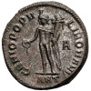 Roman Empire. Maximianus (Maximianus Herculius), first reign, 286-305 AD. Follis, 299-300 AD, Antioch - GENIO POPULI ROMANI