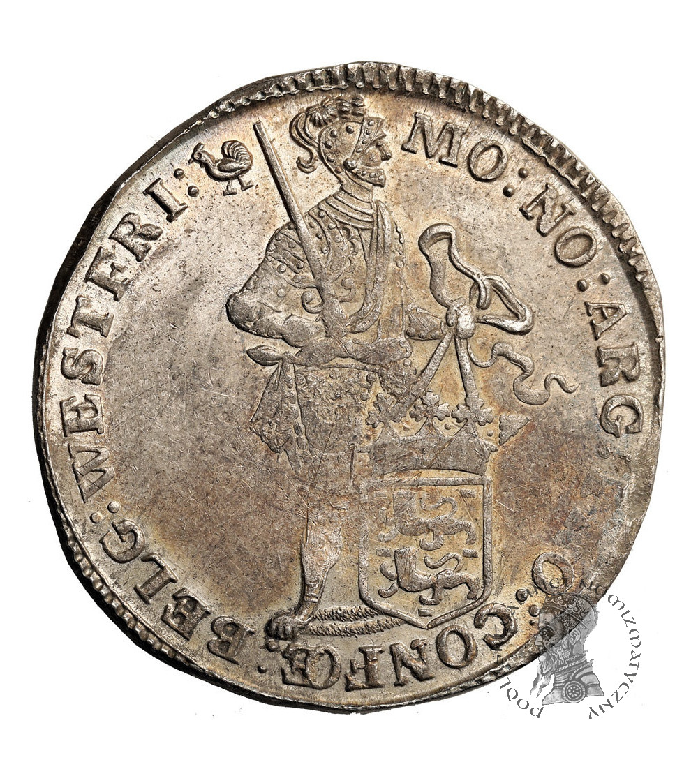 Netherlands, Province West Friesland 1581-1795. Thaler (Zilveren Dukaat) 1757, Hoorn Mint - mm. Rooster