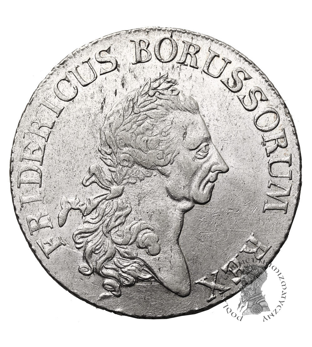 Prusy, Fryderyk II Wielki 1740-1786. Talar (Reichstaler) 1781 E, mennica Królewiec