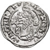 Węgry, Ferdynand I (1526-1564). Denar 1542 KB, Kremnica