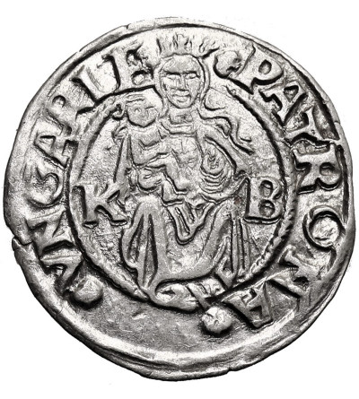 Węgry, Ferdynand I (1526-1564). Denar 1544 KB, Kremnica