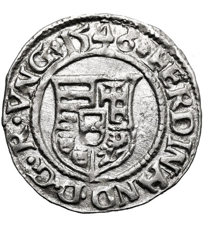 Węgry, Ferdynand I (1526-1564). Denar 1546 KB, Kremnica
