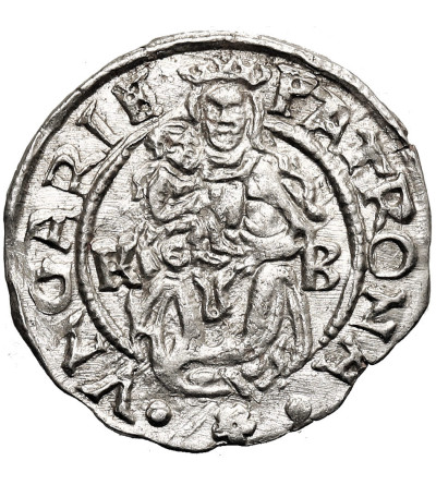 Węgry, Ferdynand I (1526-1564). Denar 1565 KB, Kremnica