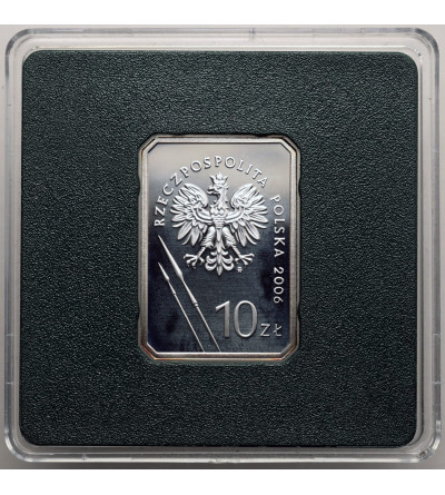 Polska. 10 złotych 2006, Jeździec piastowski, Historia Kawalerii Polskiej - Proof