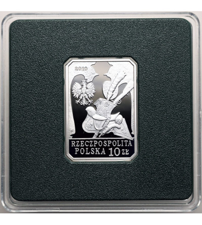 Polska. 10 złotych 2010, Szwoleżer Gwardii Cesarza Napoleona I, Historia Kawalerii Polskiej - Proof