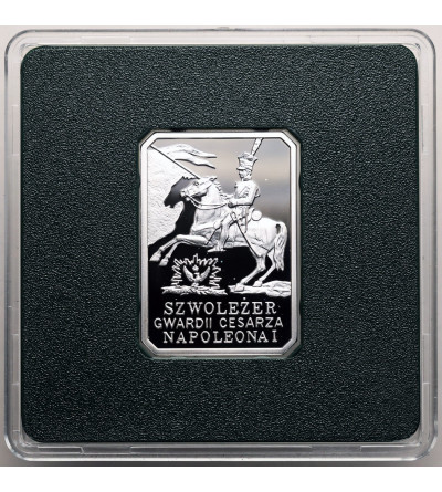 Polska. 10 złotych 2010, Szwoleżer Gwardii Cesarza Napoleona I, Historia Kawalerii Polskiej - Proof