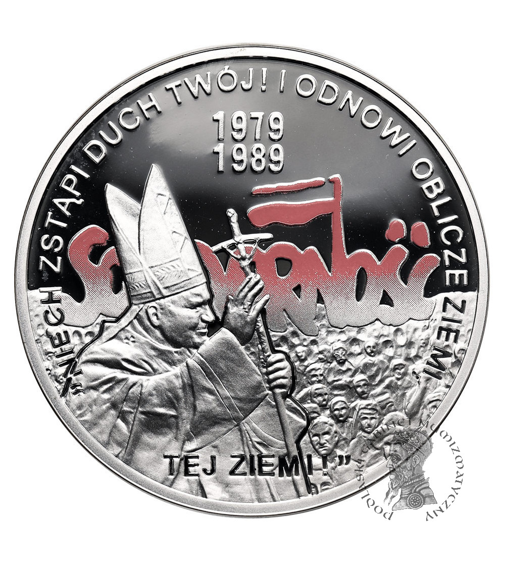 Poland. 10 zlotys 2009, Elections of June 4, 1989, Poland’s Road to Freedom - Proof
