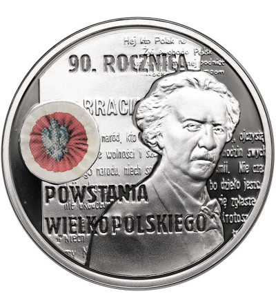 Polska. 10 złotych 2008, 90 Rocznica Powstania Wielkopolskiego - Proof