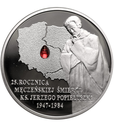 Poland. 10 Zlotys 2009, 25th Anniversary of the Death of Father Jerzy Popiełuszko - Proof