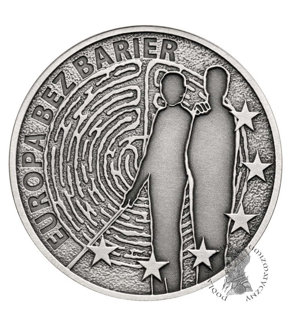 Poland. 10 Zlotys 2011, 100 years of the Society for the Care of the Blind / Europe without Barriers