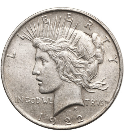 USA. Peace Dollar 1922, Philadelphia