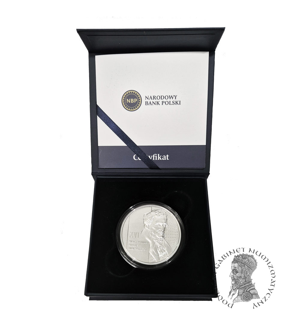 Polska. 50 złotych 2022, XVI Międzynarodowy Kongres Numizmatyczny - 3 Oz .999