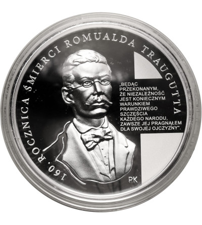 Poland. 10 Zlotys 2024, 160th Anniversary of the Death of Romuald Traugutt - Proof