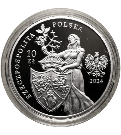 Poland. 10 Zlotys 2024, 160th Anniversary of the Death of Romuald Traugutt - Proof