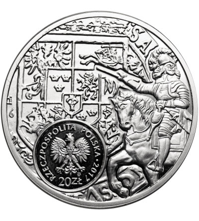 Polska. 20 złotych 2017, Talar Władysława IV, Historia monety polskiej - Proof