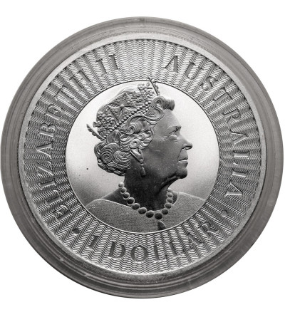 Australia, Elżbieta II (1952-2022). 1 dolar 2021, Kangur - 1 Oz .999