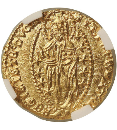 Włochy, Wenecja (Venedig). Antonio Venier, 1382-1400. Dukat (Zecchino) bez daty - CCG MS 66 (Shakira Collection)