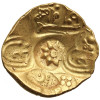 India, Yadavas of Devagiri. Bhillama V, 1185-1193 AD. Gold Stater (Asu or Padma Tanka) no date