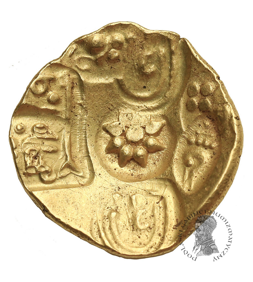 India, Yadavas of Devagiri. Bhillama V, 1185-1193 AD. Gold Stater (Asu or Padma Tanka) no date