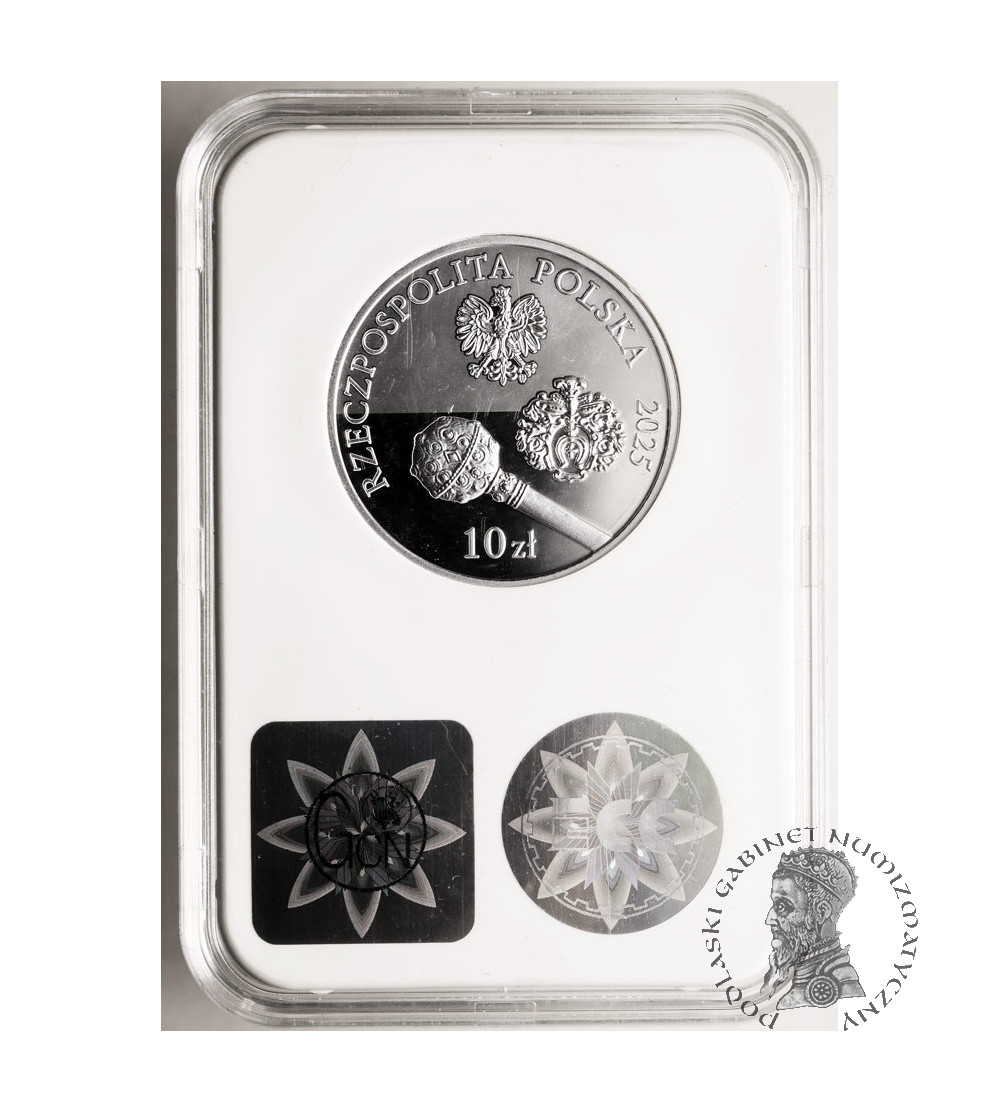 Polska. 10 złotych 2025, Stanisław Żółkiewski - Hetman Rzeczypospolitej - Proof GCN ECC PR 70