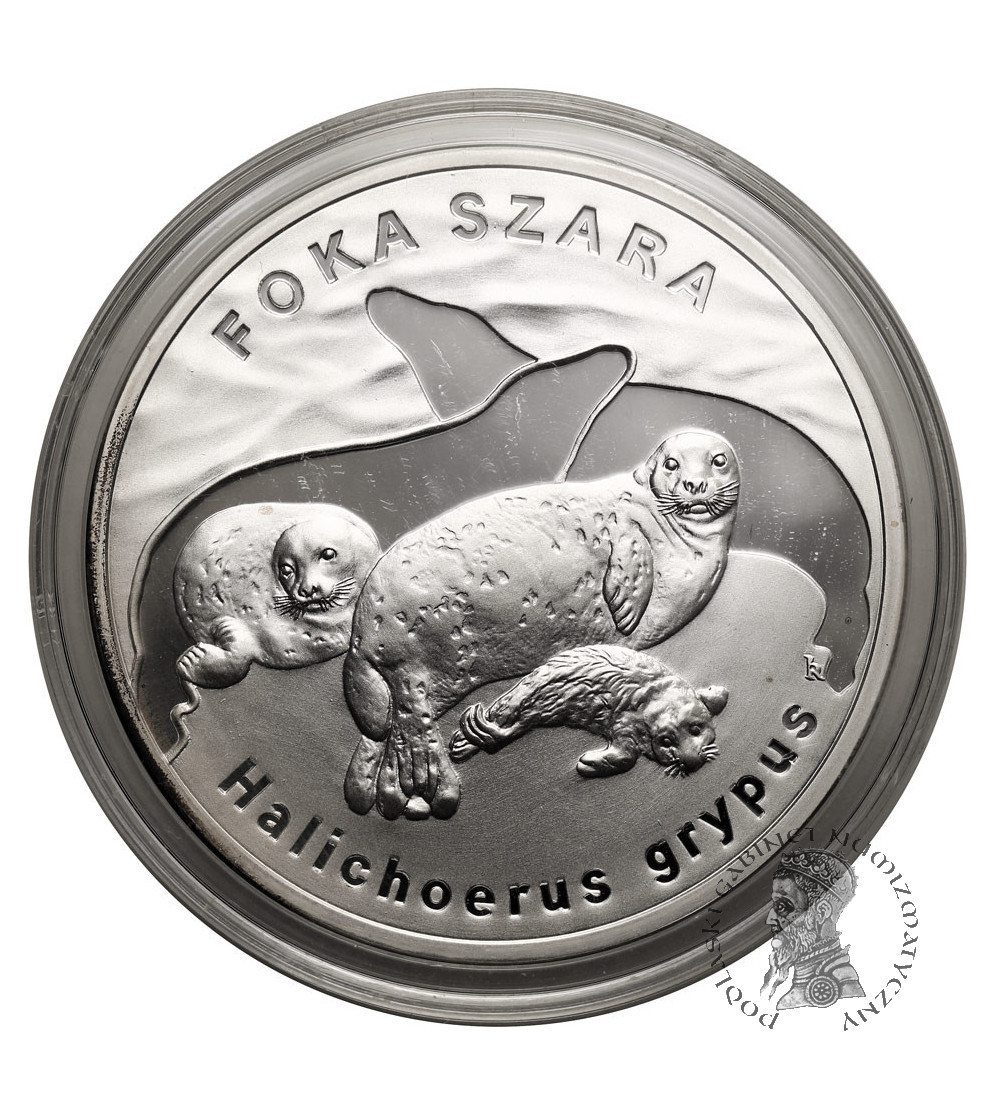 Poland. 20 Zlotys 2007, Grey seal (Halichoerus grypus) - Proof