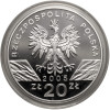 Polska. 20 złotych 2005, Puchacz (Bubo bubo) - Proof