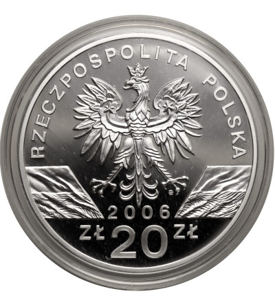 Polska. 20 złotych 2006, Świstak (Marmota marmota) - Proof
