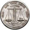 USA. Medal / 1 Ounce Silver Trade Unit "Eagle & Flag" - 1 Oz .999