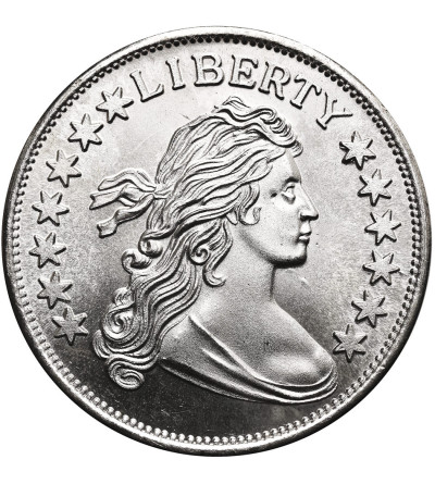 USA. Medal / 1 uncja, srebrna moneta „Lady Liberty”, Konstytucja Stanów Zjednoczonych - 1 Oz .999