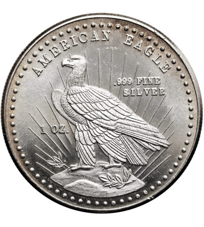 USA. Medal / 1 Ounce  1981, “Lady Liberty”, WWM - World Wide Mint  - 1 Oz .999