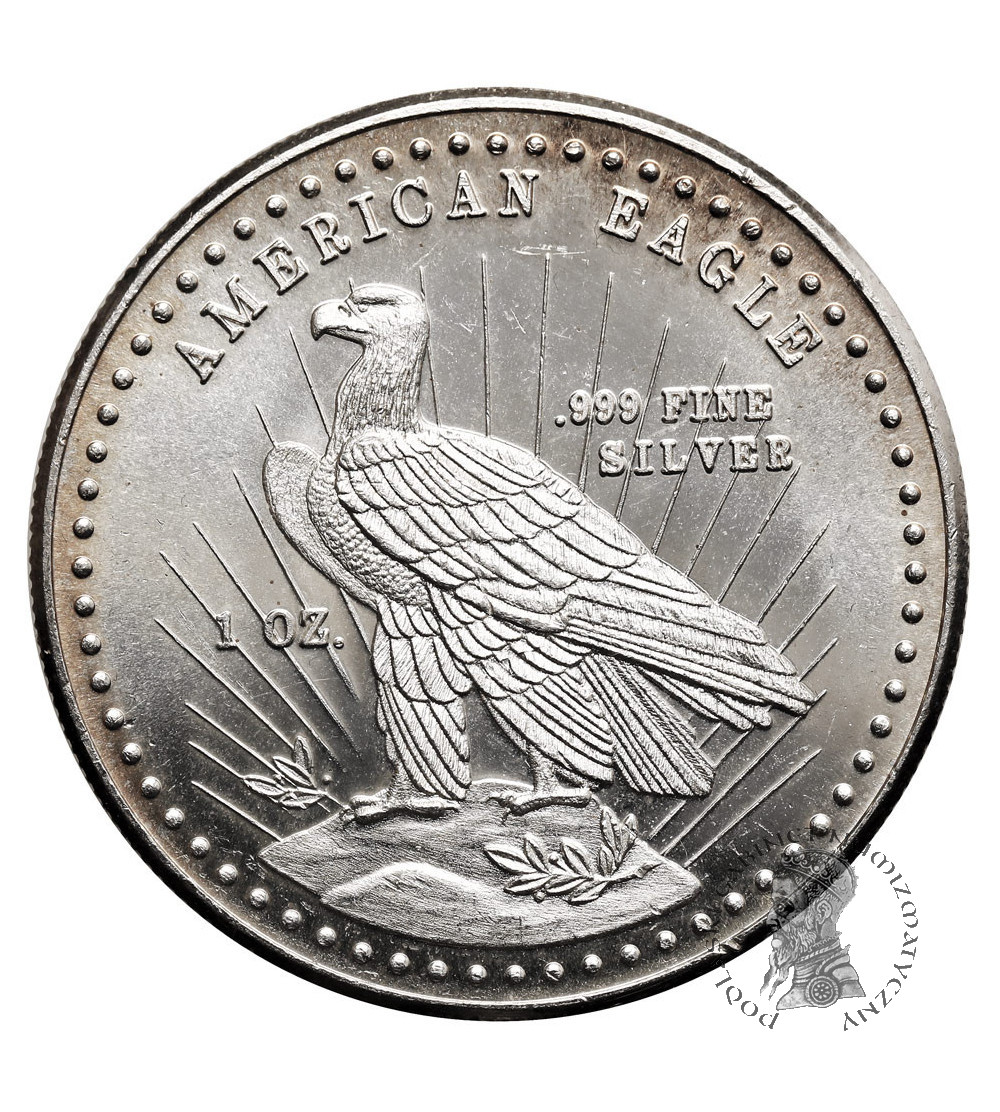 USA. Medal / 1 Ounce  1981, “Lady Liberty”, WWM - World Wide Mint  - 1 Oz .999