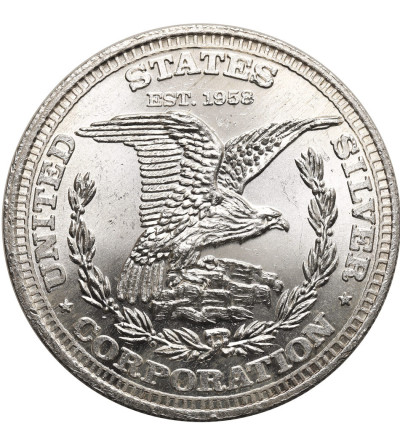 USA. Medal / 1 uncja 1974, "Corporation World Trade and Commerce” - 1 Oz .999