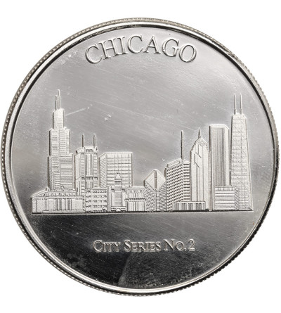 USA. Medal / 1 Ounce "Mid States Recycling & Refining" Chicago, Illinois - 1 Oz .999
