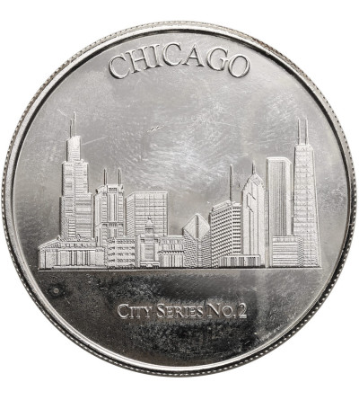 USA. Medal / 1 Ounce "Mid States Recycling & Refining" Chicago, Illinois - 1 Oz .999