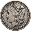 USA. Morgan Dollar 1884, Philadelphia