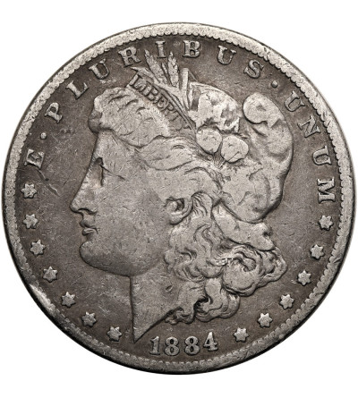 USA. Morgan dolar 1884, Filadelfia