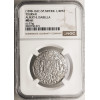 Niderlandy Hiszpańskie, Albert i Izabela 1598-1621. 1/4 talara (Patagona) bez daty, Tornai / Doornik - NGC MS 61