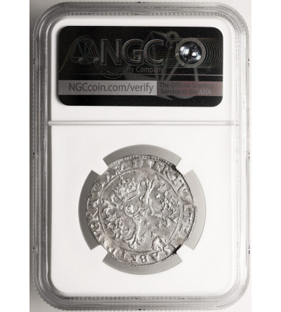 Spanish Netherlands. Albert and Isabelle, 1598-1621. 1/4 Thaler / Patagon ND, Tornai / Doornik Mint - NGC MS 61