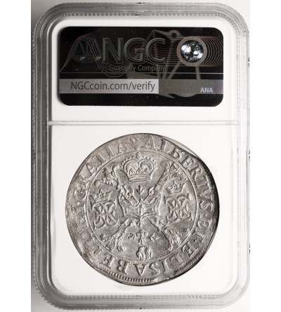 Spanish Netherlands, Brabant (Belgie). Albert and Isabelle 1598-1621. Thaler (Patagon) no date, Antwerp mint - NGC MS 62