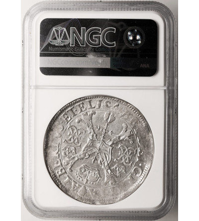 Spanish Netherlands, Brabant (Belgie). Albert and Isabelle 1598-1621. Thaler (Patagon) no date, Antwerp mint - NGC MS 63