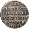 Poland. Zygmunt I Stary, 1506-1548. Trojak (3 grosze) 1536, Elbląg (Elbing) Mint - ELBINK