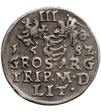 Polska. Stefan Batory, 1576-1586.Trojak (3 grosze) 1582, mennica Wilno